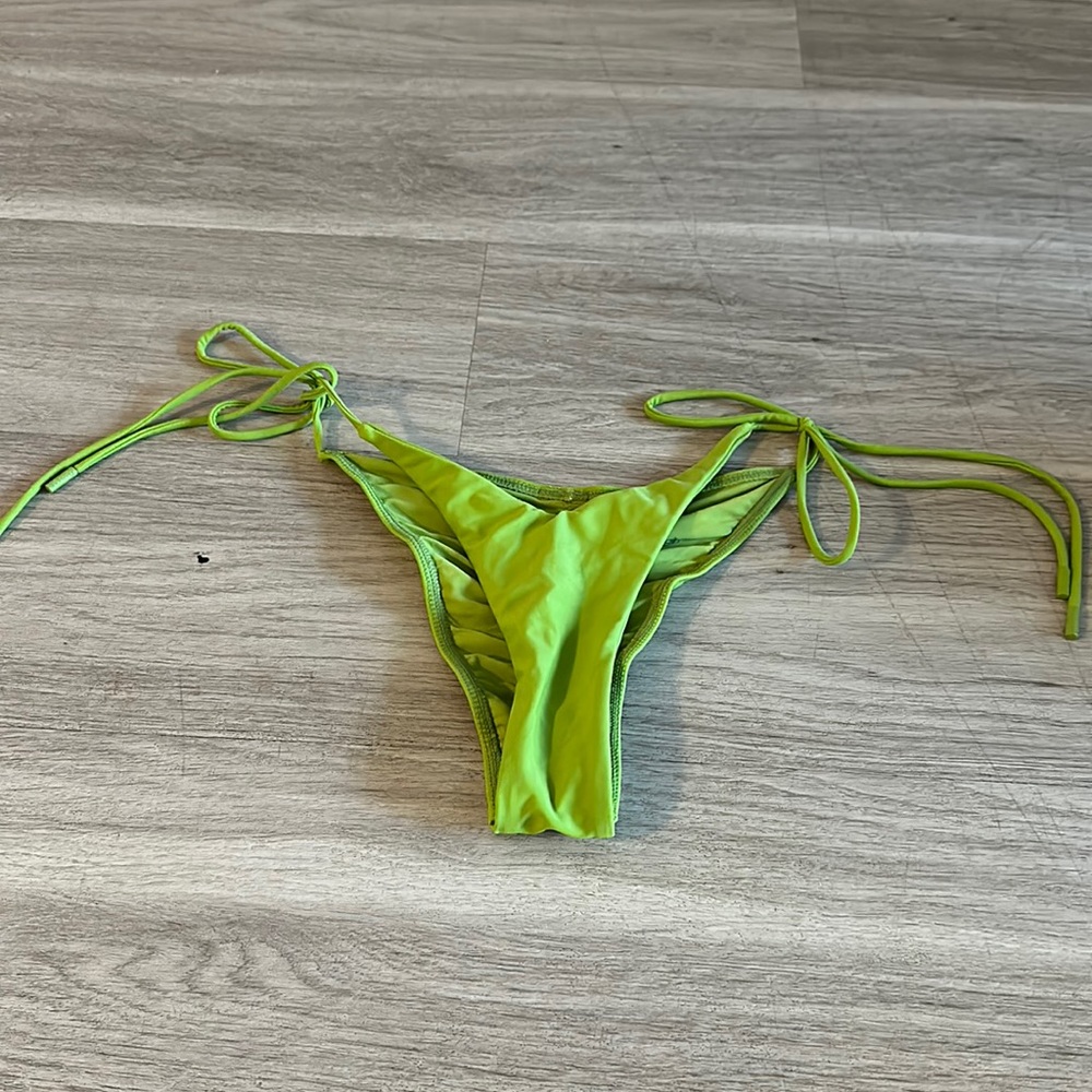 BlackBough Green Butt Scrunch Swim Bottoms